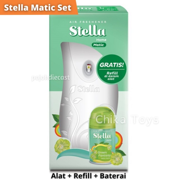 Original Stella Matic Pengharum Ruangan Semprot Otomatis Elektrik