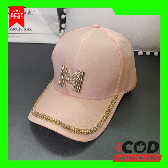 Topi Baseball Cowok Keren Bordir Logo W Jokers Hat Cap Casual Sport Distro Vintage Pria Wanita Korea