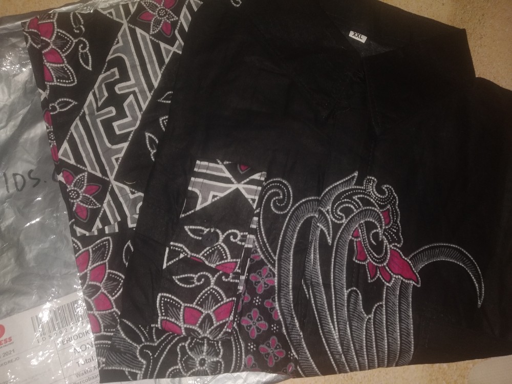 Baju Batik Pria Gus Azmi Syubbanul Muslimin Batik Katun Halus Hadroh Azzahir Santri Muslim, Moderen