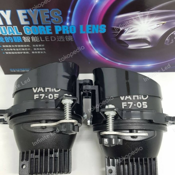 TP00ID Foglamp Projektor Vahid F05 3 Warna / Foglamp Mobil 3 Warna Biled