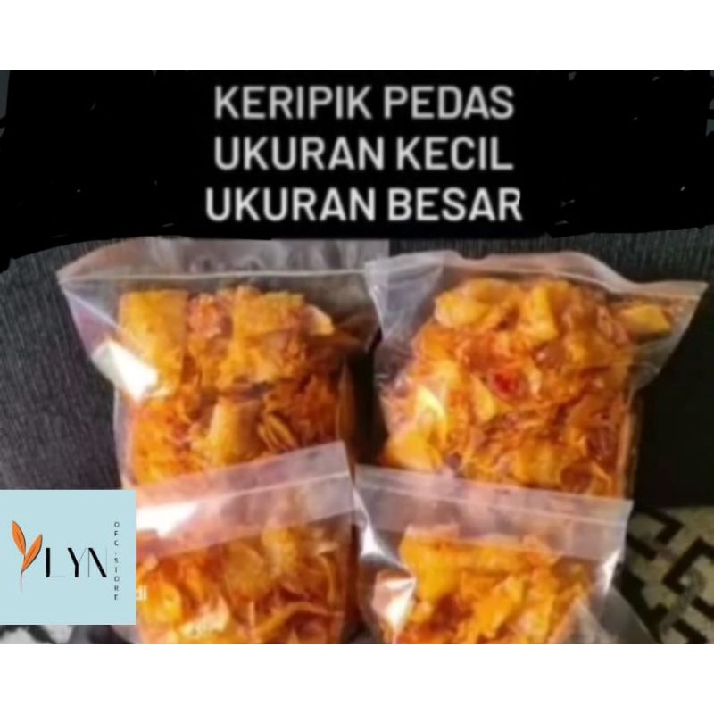 

Keripik Kripik Cabe Pedas Asin DIJAMIN ENAK TIDAK KERAS KRIPIK BALADO PEDAS CABE