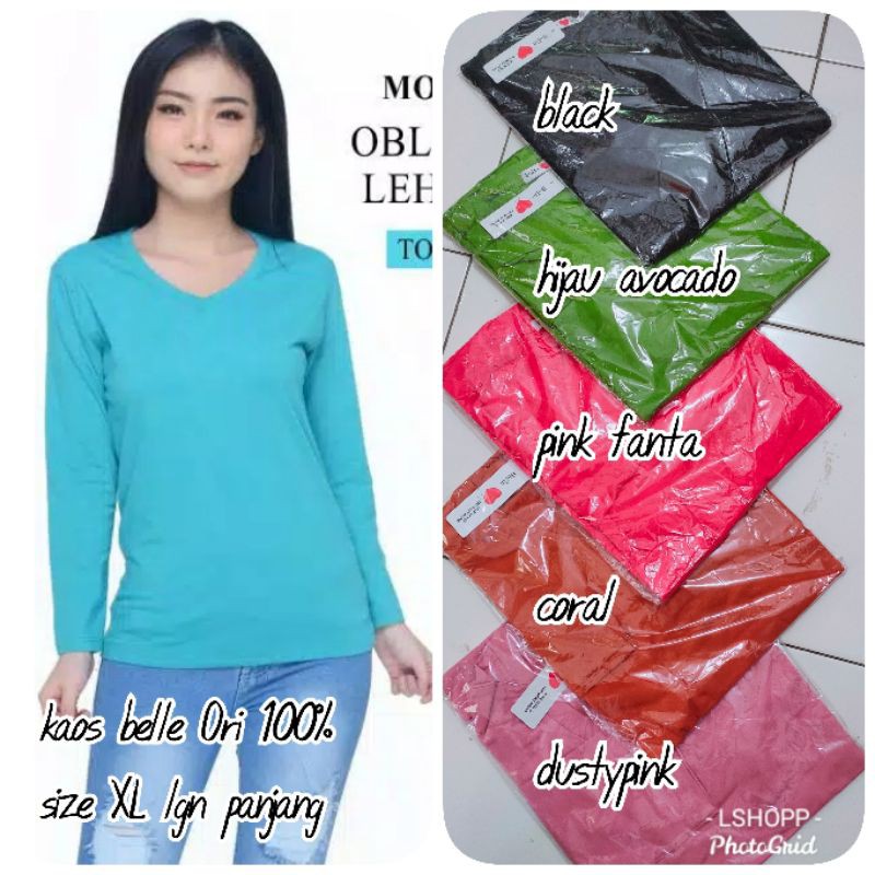 KAOS BELLE PANJANG ORI XL