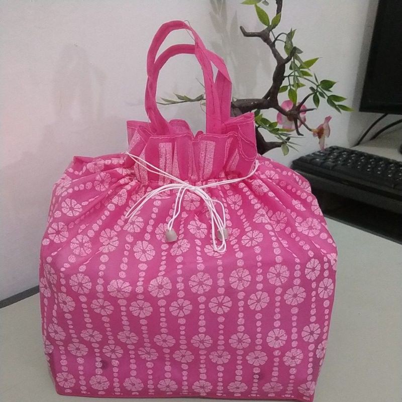 tas hajatan serut 22 pink