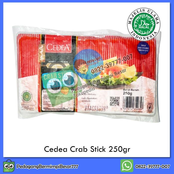 

Cedea Crab Stick 250gr | Cedea Crabstick 250gr | Kani Stick Best Seller