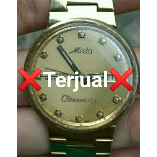 jam MIDO Ocean star automatic second