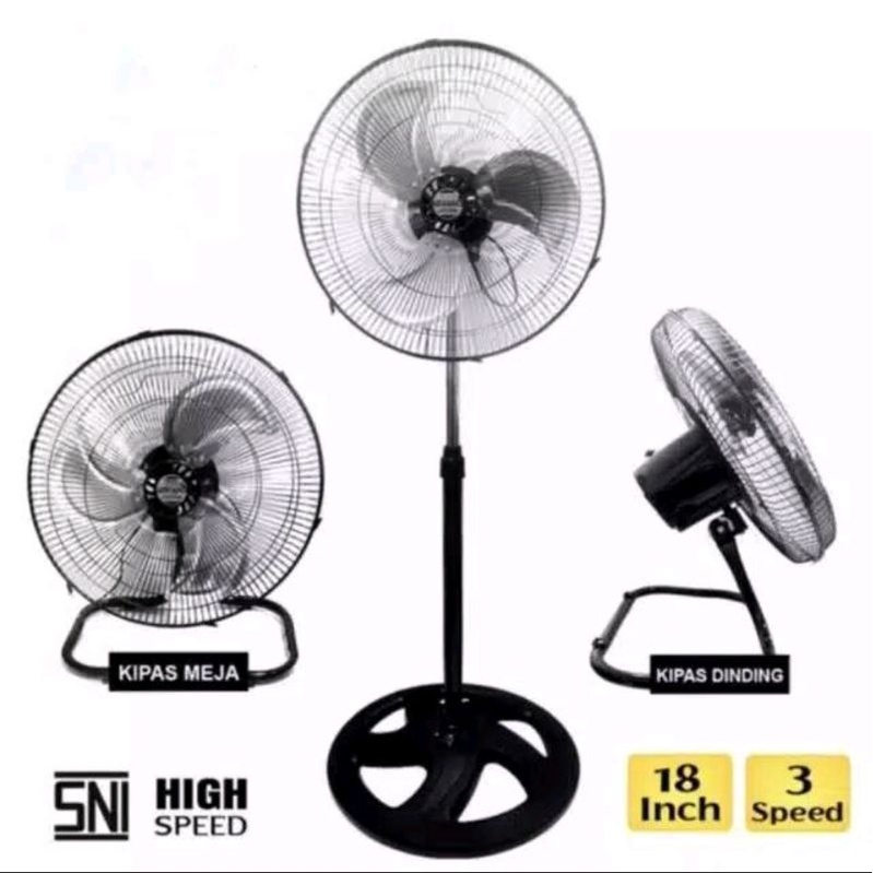 KIPAS ANGIN ADVANCE TDS FAN MULTIFUNGSI 3IN1 (18 INCH)