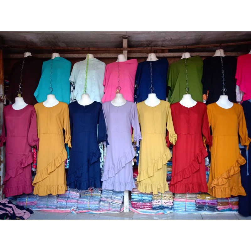 Tunik mosscrepe ORI by KP (kiki putri)