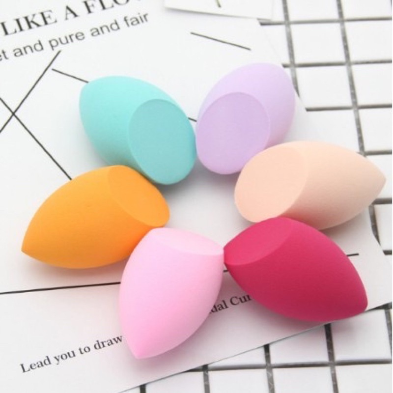 FXSHOP Beauty Sponge Blender Teardrop Spons Blender Make Up Telur Murah