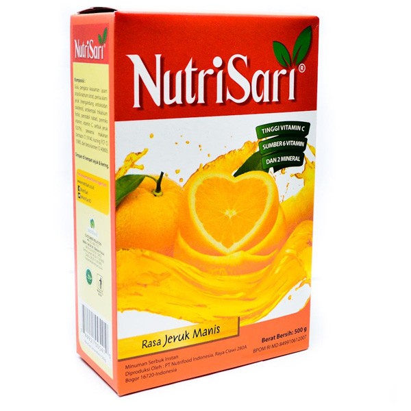 

Nutrisari Manis Ref 500Gr