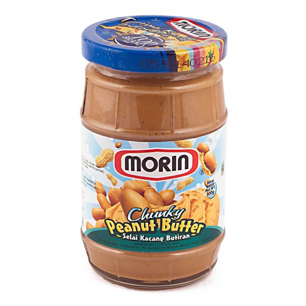 

MORIN Chunky Peanut Butter Spread 300gr - Selai Kacang Butiran