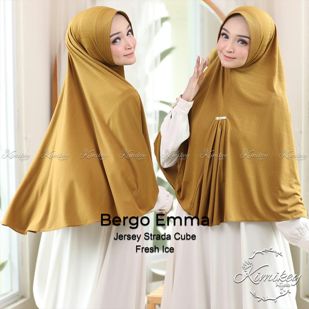 (Original Kimikey) Bergo Jumbo Emma By Kimikey HIjab - Jersey Strada Cube