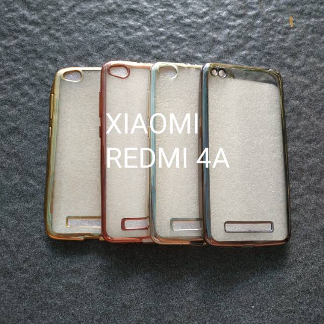 Silikon Xiaomi redmi 4a karet redmi 4a sofcase redmi 4a mantap murah meriah chrom