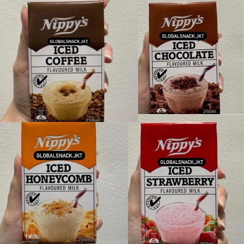 

NIPPY'S ICED COFFEE / STRAWBERRY / HONEYCOMB / CHOCOLATE FLAVOURED MILK