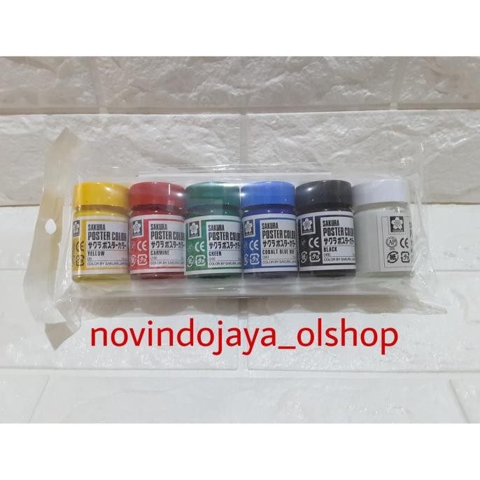 

PERALATAN MELUKIS CAT POSTER SAKURA / SAKURA POSTER COLOR STARTER SET ALAT LUKIS