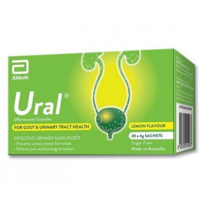 Ural Abbott Effervescent Granules 28 x 4g