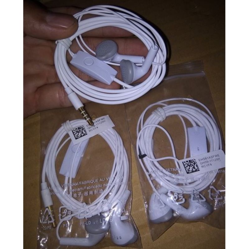 headset/hf Samsung 100% vetnam bisa buat music dan juga nelpon