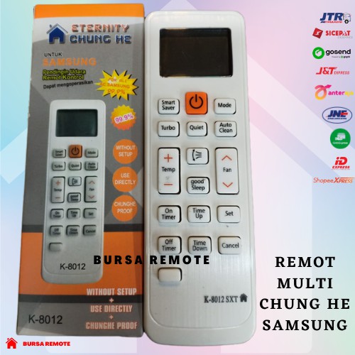 Remot / Remote AC Samsung Multi Chunghe K-8012 / ecer dan grosir