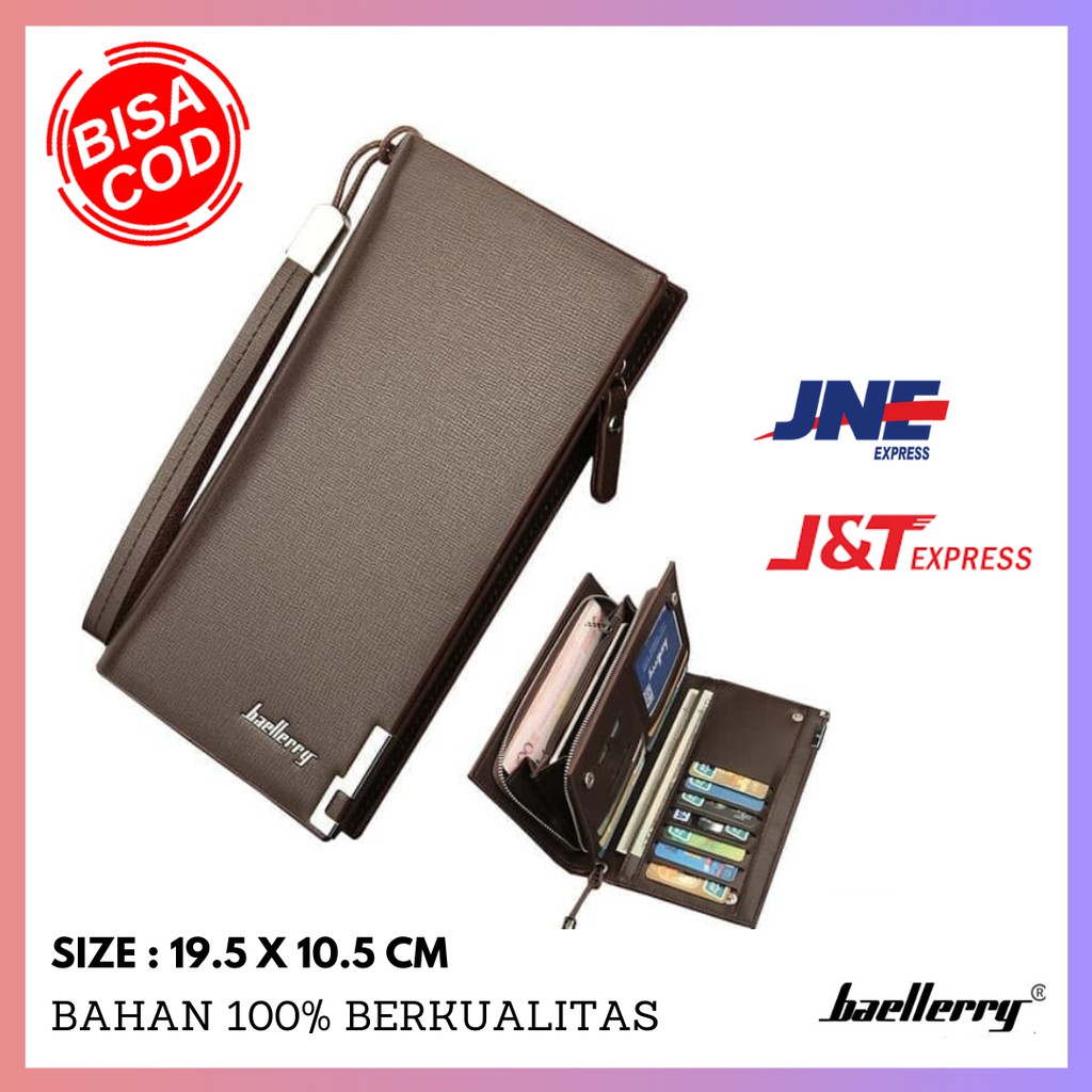 OKV01 Dompet Unisex Wanita Pria Dompet Lipat Kulit Casual Perfect Design Quality Wallet Murah 