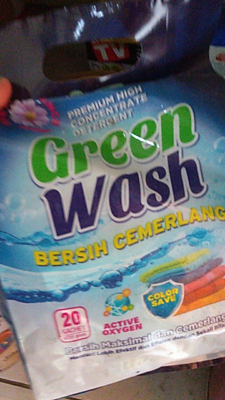 Green Wash Deterjen Hni Hpai