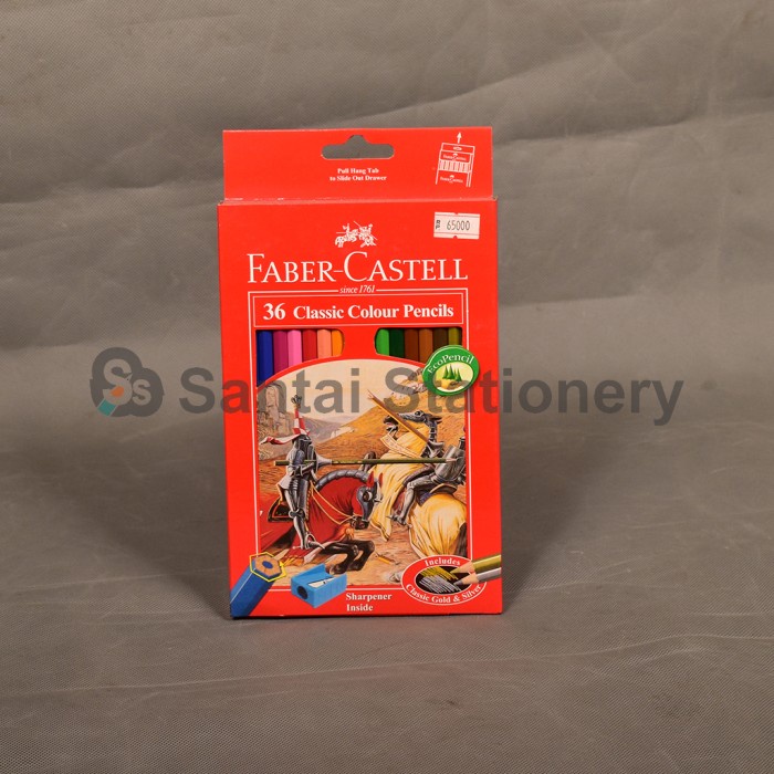 

Produk Unggulan Faber-Castell Pensil Warna Classic Isi 36 Limited