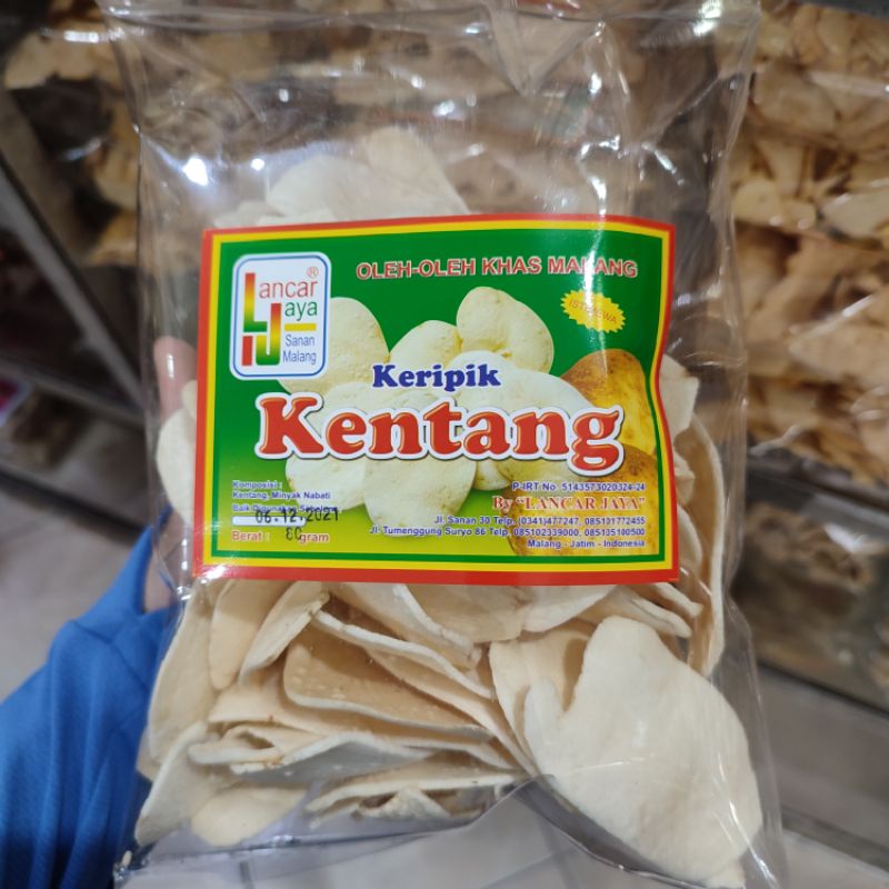 

Kripik Kentang Lancar Jaya khas Malang