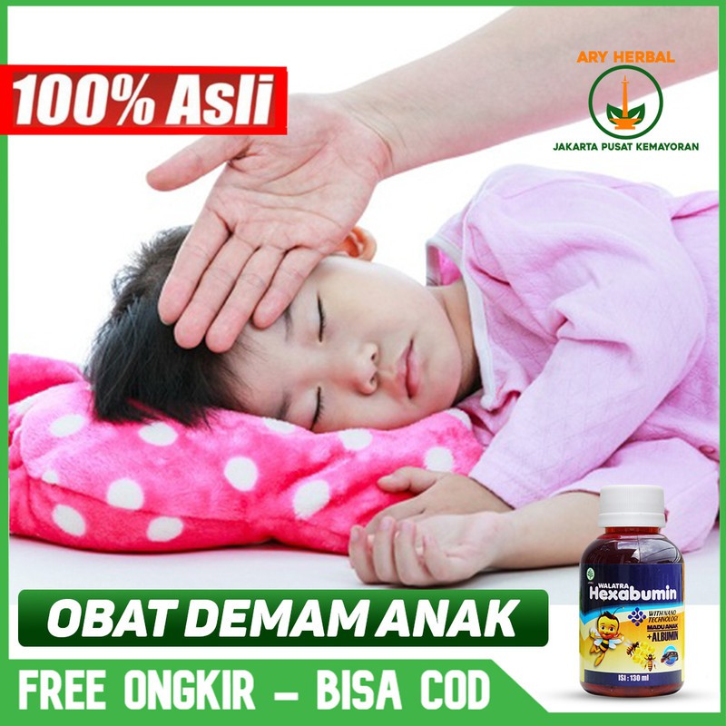 

Obat Demam Anak, Panas, Batuk Berdahak Yang Aman, Alami Herbal Walatra Hexabumin 100% ASLI Terlaris