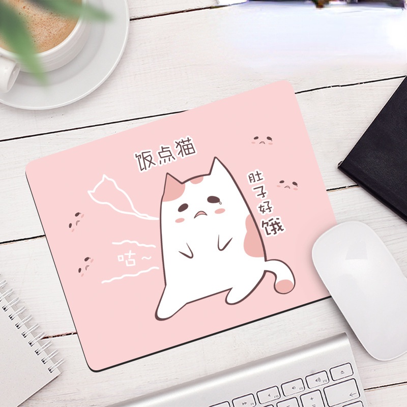 Mouse Pad Gaming Anti slip Motif Kartun Beruang Gaya Korea Untuk Pelajar Wanita