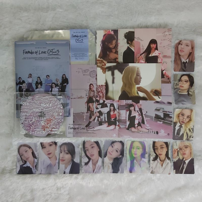 Twice Formula Of Love Result File Ver. SW LD Soundwave Lucky Draw Album PC Photocard FOL Version Nay