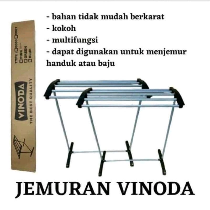 JEMURAN HANDUK RAK HANDUK VINODA HITAM
