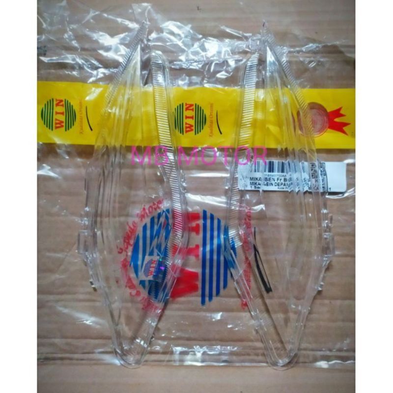Mica mika kaca  lampu sen depan beat new beat deluxe terbaru 2020 2021