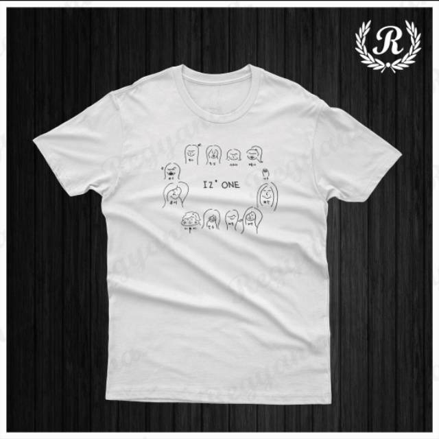 Kaos Tshirt Kpop Sakura iZone