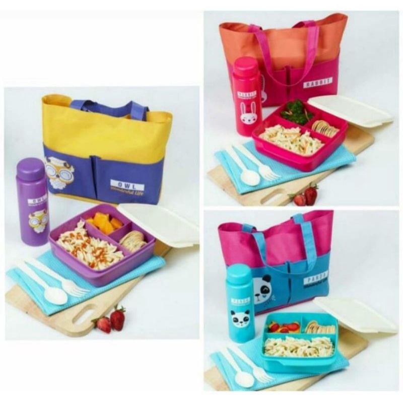 Tas Bekal set Suga NICE BAGUS MURAH CANTIK BISA JNT ATAU COD INSTAN READY PEKANBARU RIAU INDONESIA C
