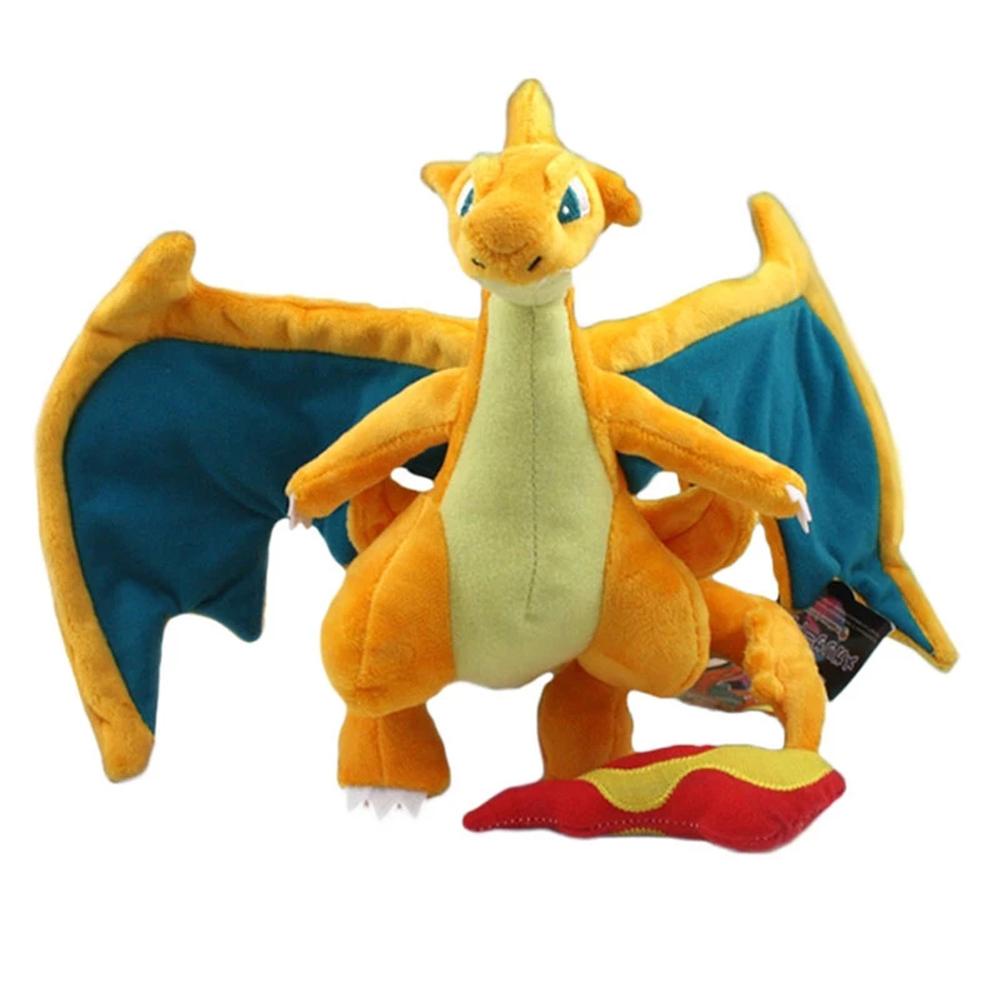 Quinton Mega Charizard Hadiah Natal Untuk Anak-Anak Boneka Binatang Kartun Mainan Lembut Mewah