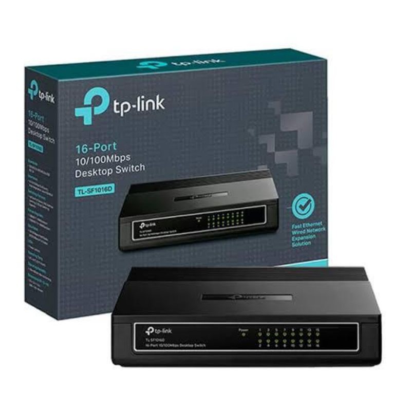 TP-LINK TP LINK Switch 16 Port 10/100Mbps Plastic Case - TL-SF1016D