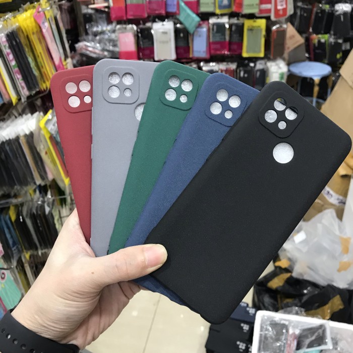 REALME C21 PREMIUM TPU SANDSTONE SILIKONE CASE ANTI LICIN