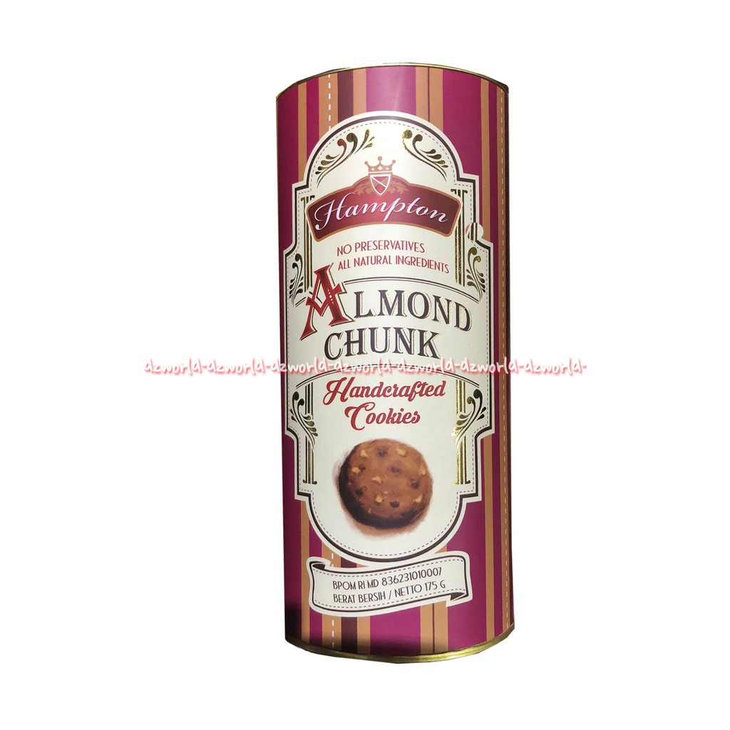 Hampton Caramel Crisp Handcrafted Cookies Kue Lebaran 160gr