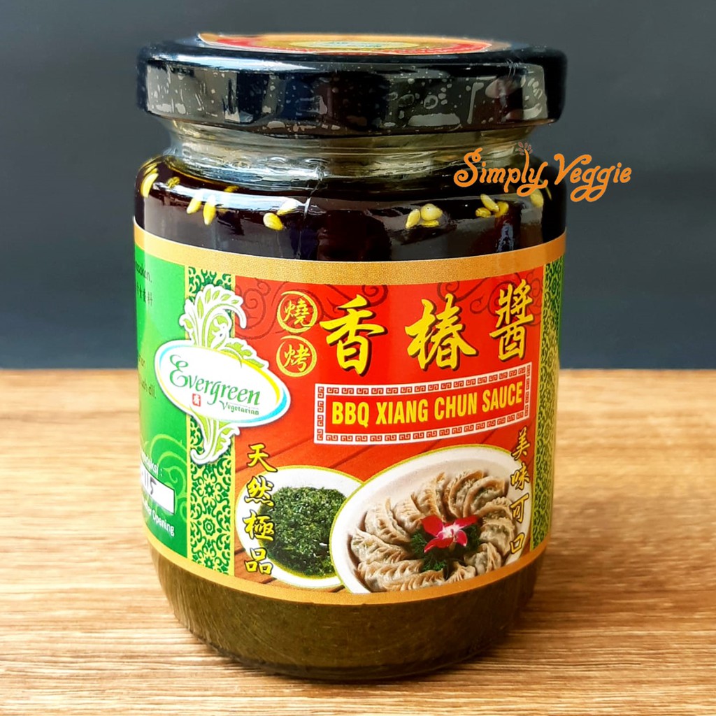 

Evergreen BBQ Xiang Chun Sauce Vegetarian / Chinese Cedar