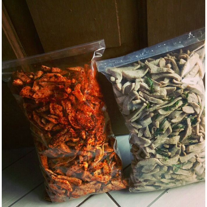

basreng pedas kemasan 1kg 1paket pedas/gurih