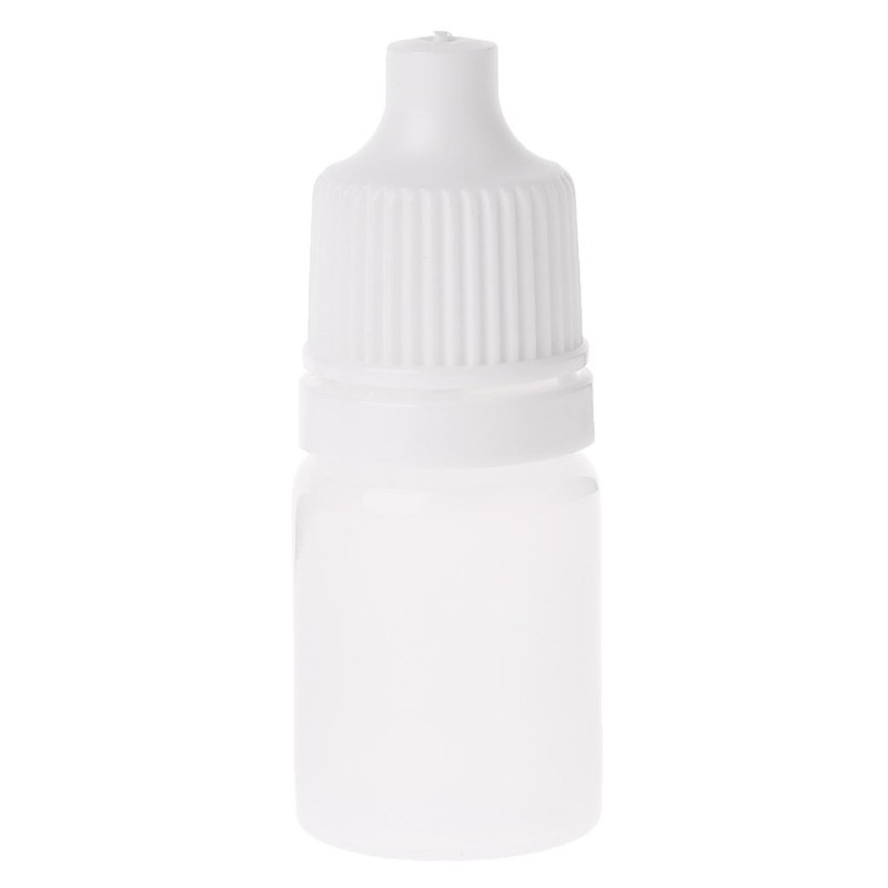 CRE  5-100ml Empty Plastic Squeezable Dropper Bottles Eye Liquid Dropper Container