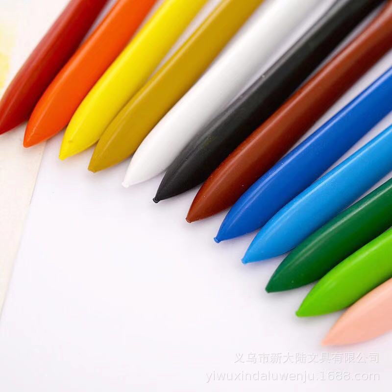 

triangle plastic crayon segitiga krayon plastik bahan aman