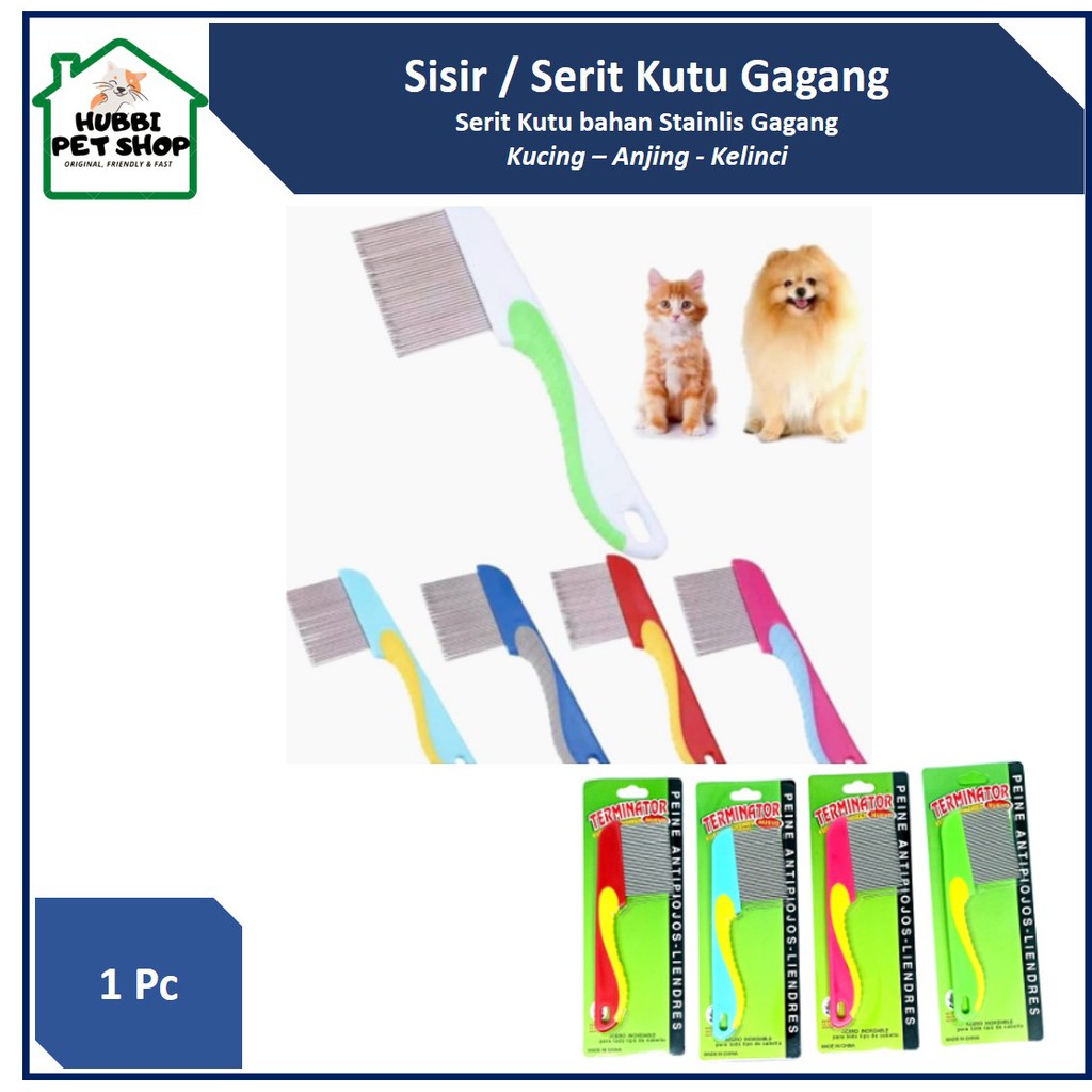 SISIR KUTU GAGANG - SERIT KUTU KUCING ANJING