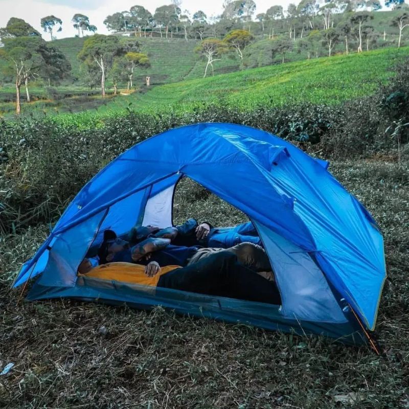 Tenda LWY COMPASS Ultralight 2 Person - Tenda Double Layer - Frame Aluminium Alloy