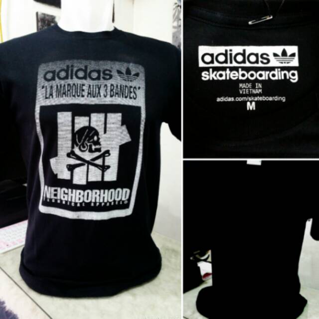 T-shirt Kaos O-blong Distro Adidas Neighborhood