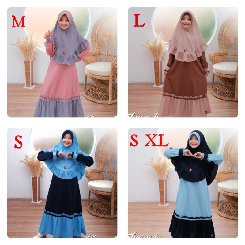 Gamis Couple Syari Katun Toyobo Inayah ANV