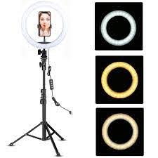 [UKURAN BESAR] PAKET RING LIGHT 33CM WITH TRIPOD 2.1M YOUTUBER / PAKET RINGLIGHT 33 CM