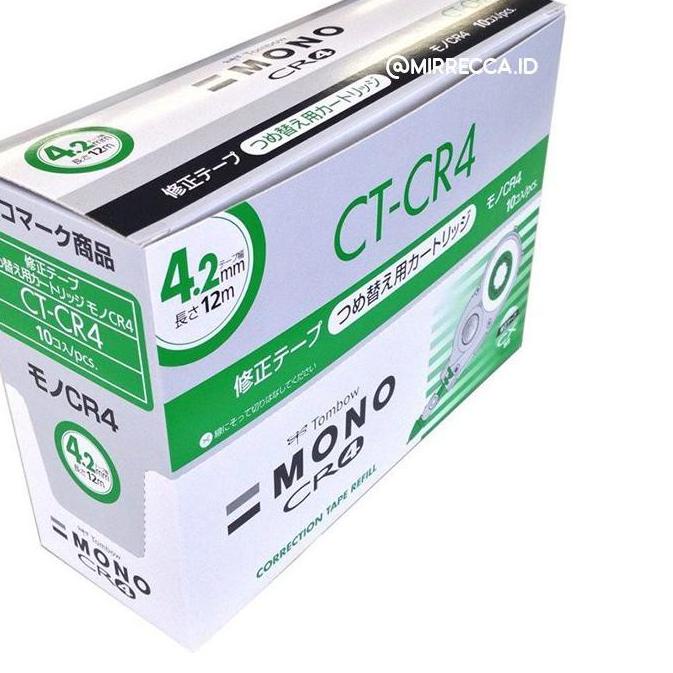 

[KODE PRODUK 8PZG94276] Mall REFILL CT-CR5 | CTCR6 TOMBOW MONO CORRECTION TAPE / ISI ULANG TIP-EX ROLL KERTAS CT-CX ✈