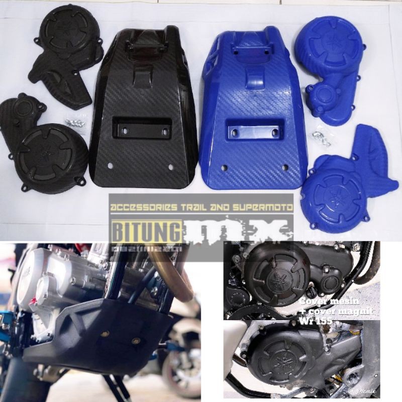 pelindung mesin WR engineguard wr 155 tutup cover mesin wr 155