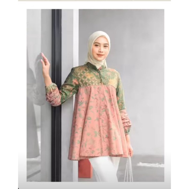 Sarastika tunik by Batikula size L (New masih ada tag)