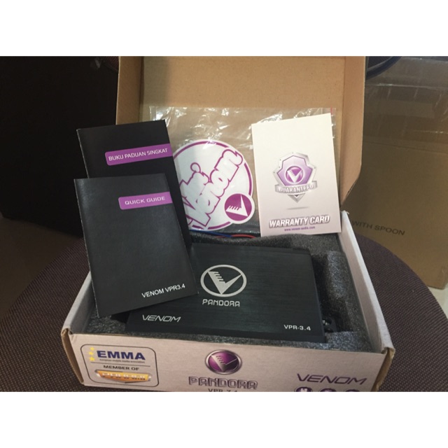 Processor Dsp Venom VPR 3.4 Second gress display