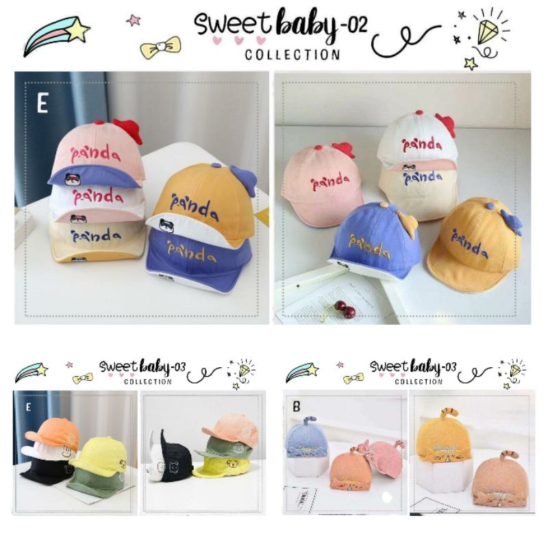 TOPI  MIX TBM01 - TOPI BAYI DAN ANAK